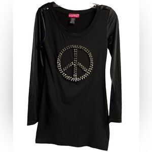 SAY What dress with spiked peace